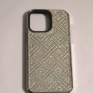Silver Glitter Phone Case